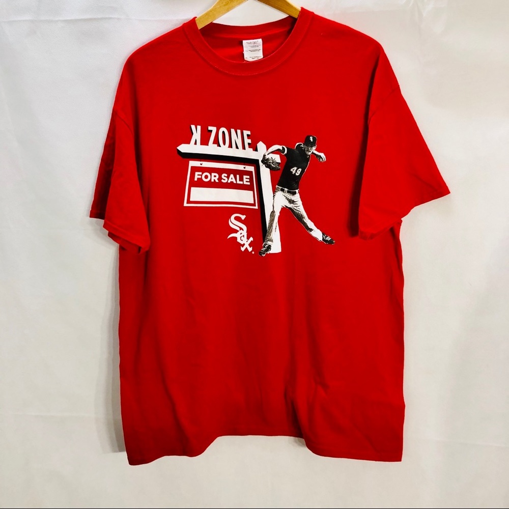 CHICAGO White Sox Print T SHIRT XL CHRIS SALE #49